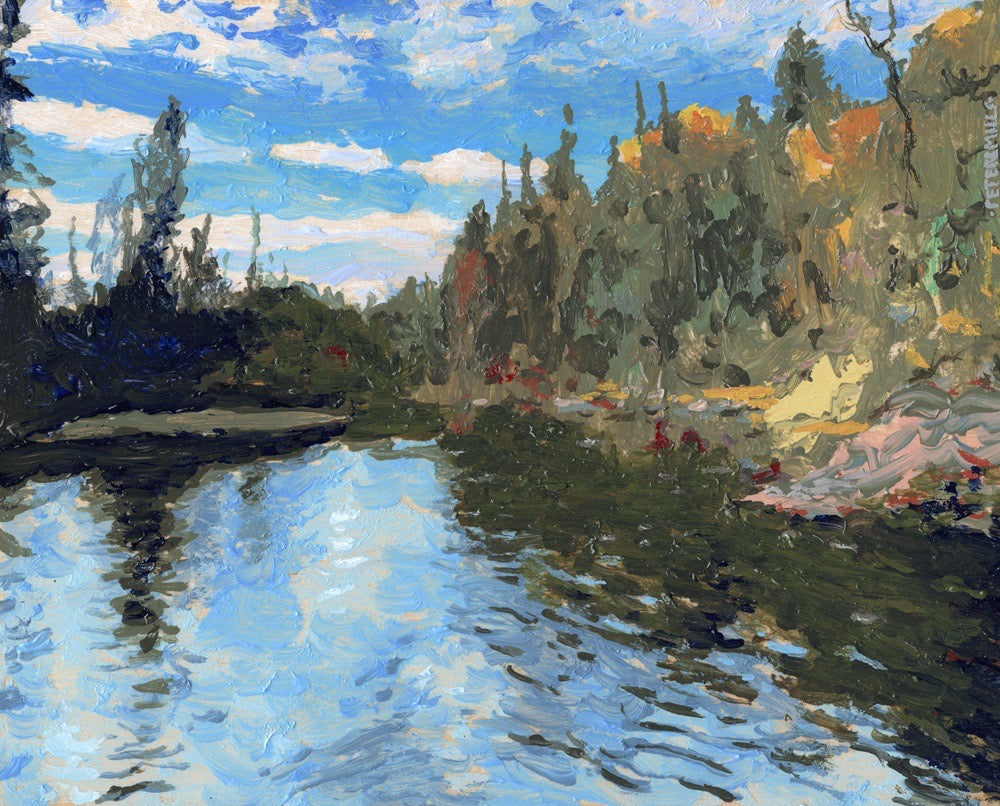 River on October 16