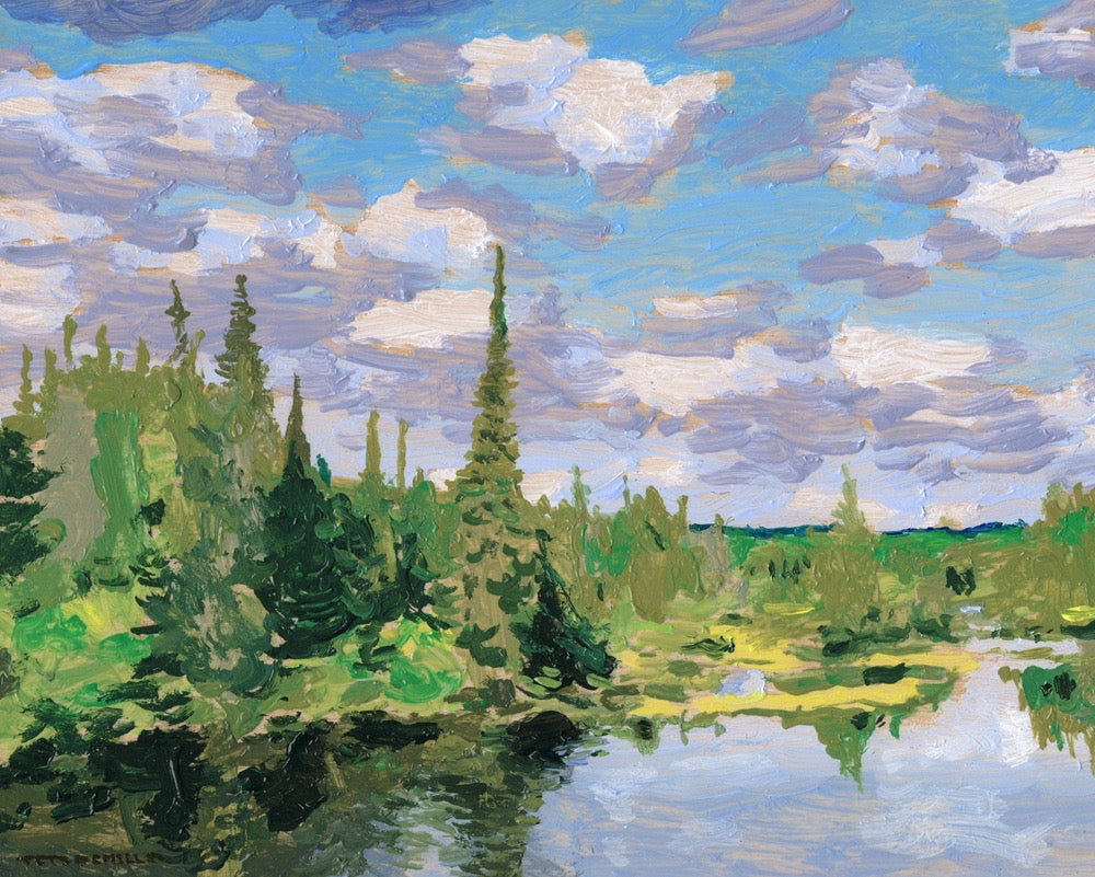 River from the Campsite