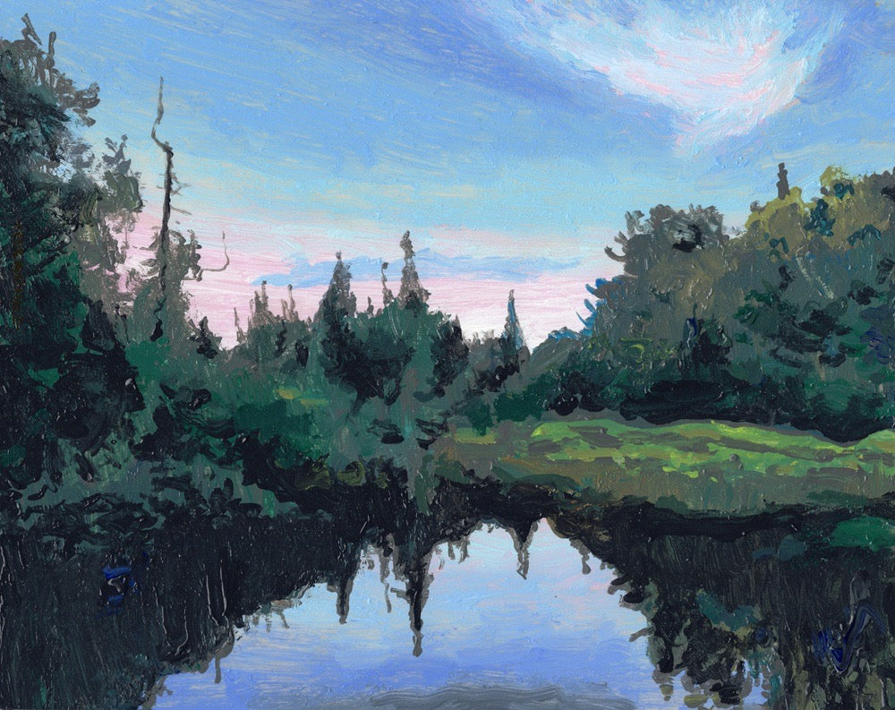 River in the Evening