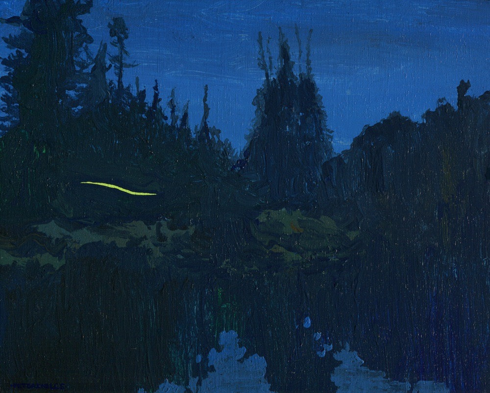 Riverbank with Firefly