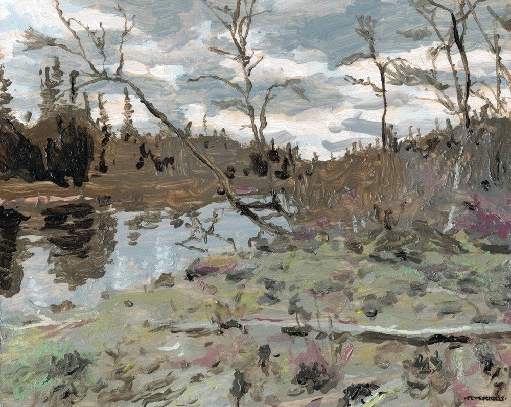 Elms Along the River