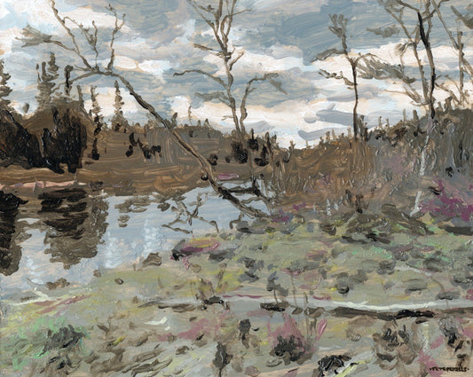 Elms Along the River