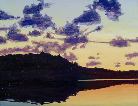 Sundown at Found Lake