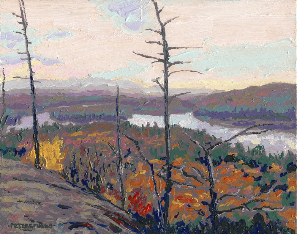 Autumn Lake and View