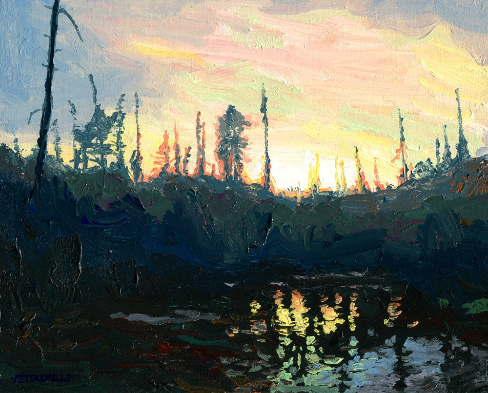 Backwater at Sundown