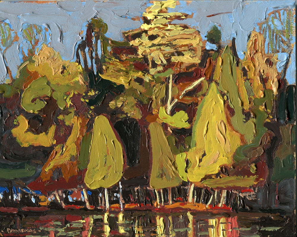 Cedars, Evening Light