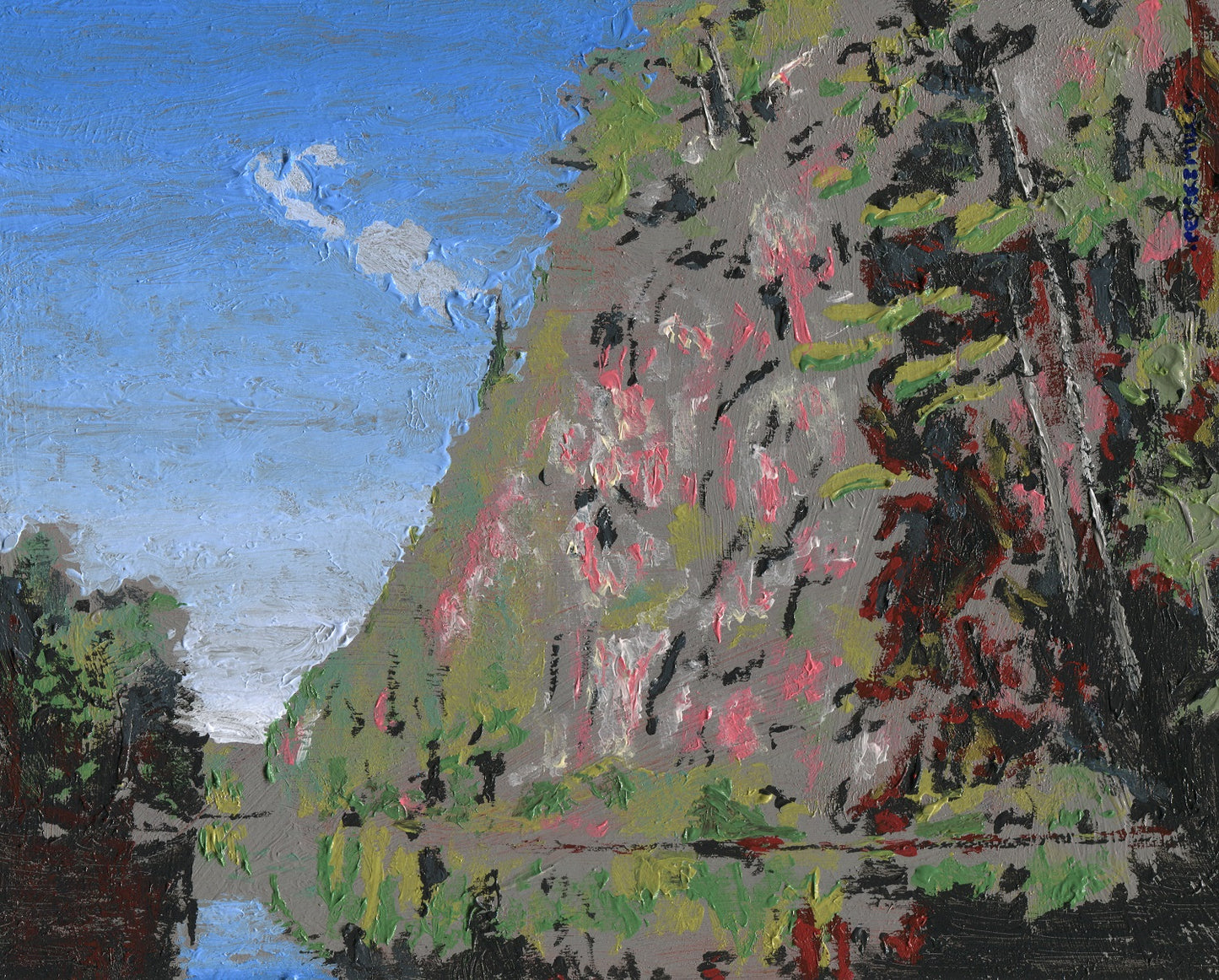 Cliff on the Barron River