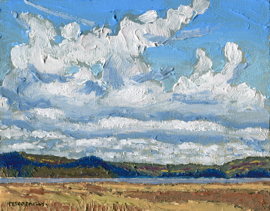 Clouds at Lake Travers