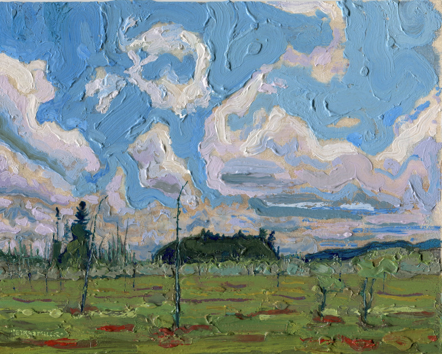 Clouds Over the Big Bog