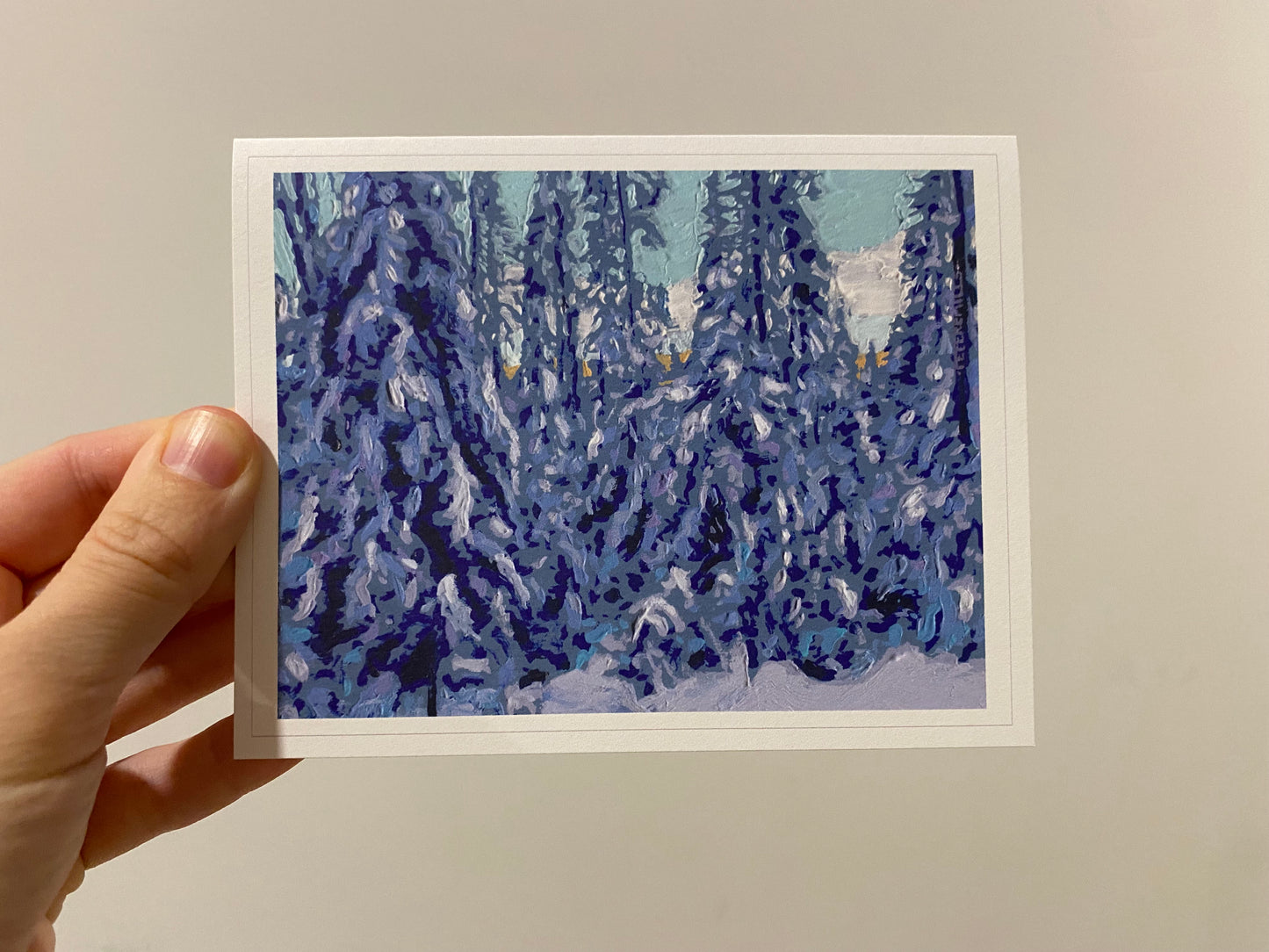 Set of Four Winter Notecards