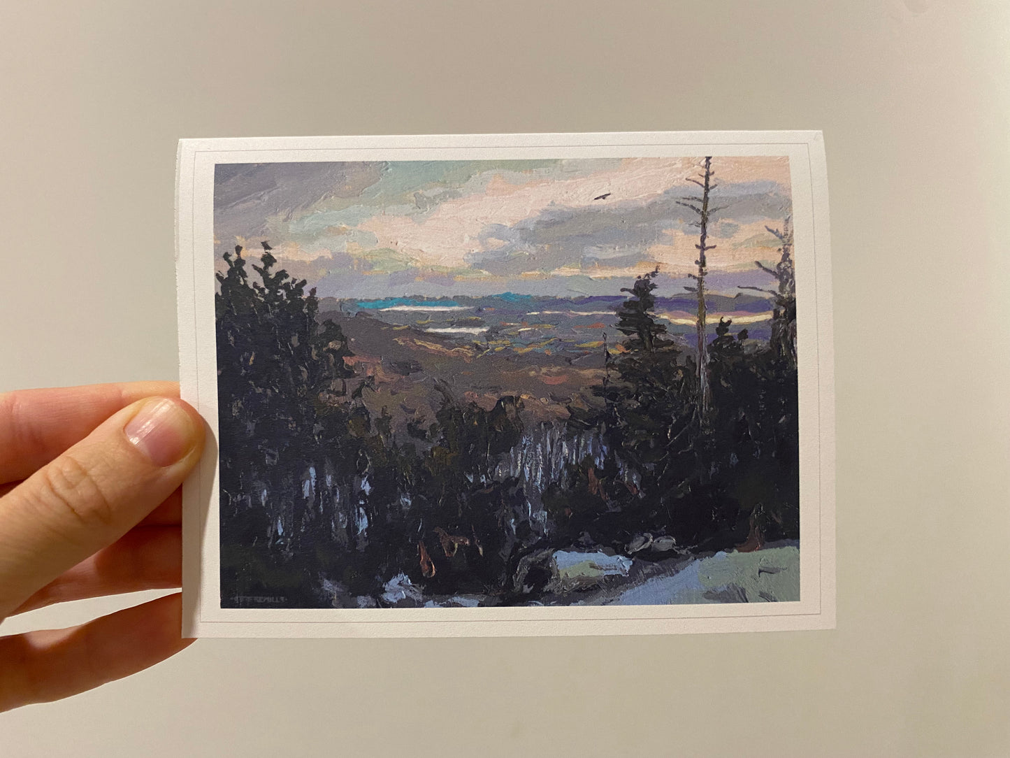 Set of Four Winter Notecards