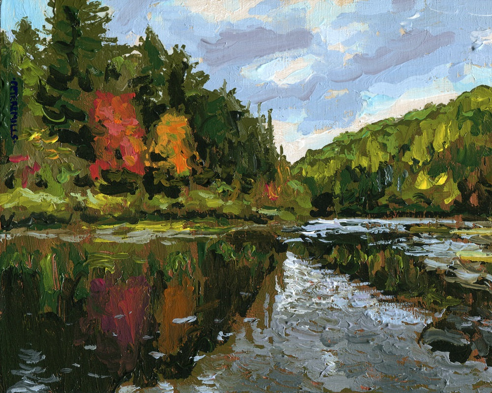 Madawaska River in Autumn
