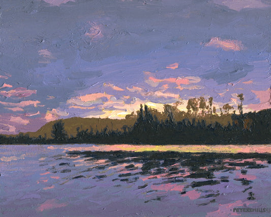 Madawaska River at Sundown