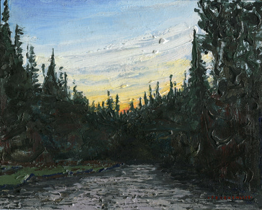 Oxtongue River at Dusk