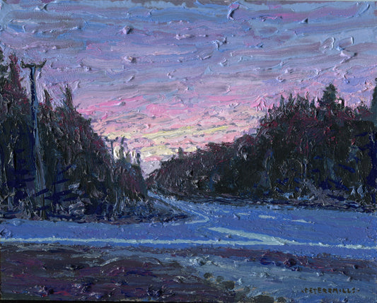 Purple Evening, Highway 60