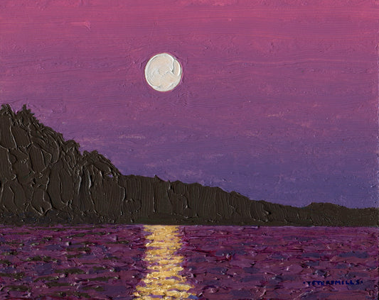 Purple Moonrise