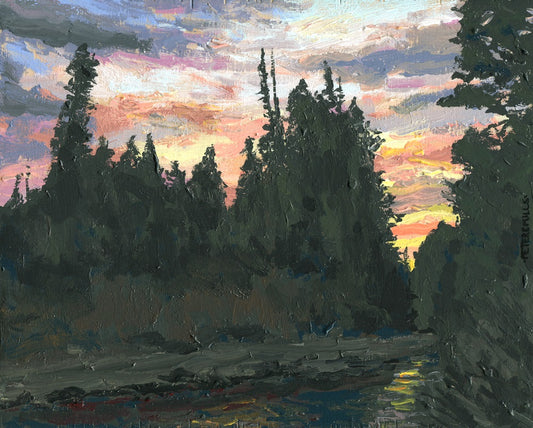 Little River at Sundown