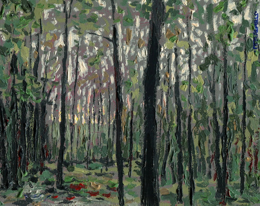 Spring Evening, Woodland