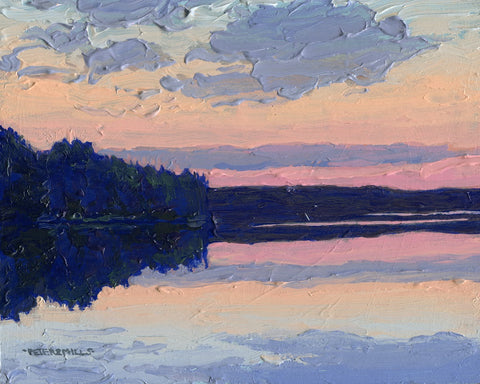 Sunset, Lake-of-Two-Rivers