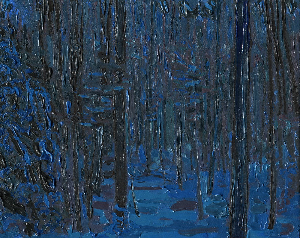 Winter Woods at Dawn