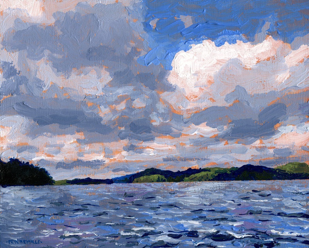 Wind on Dickson Lake