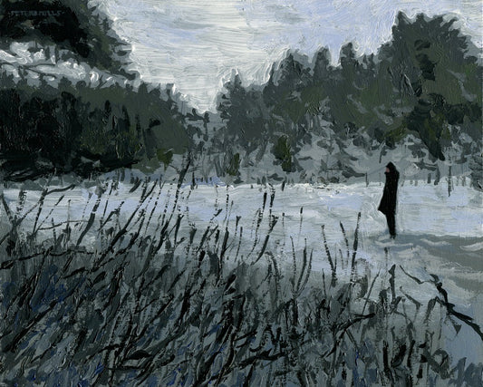 Woman in the Pine-Bog