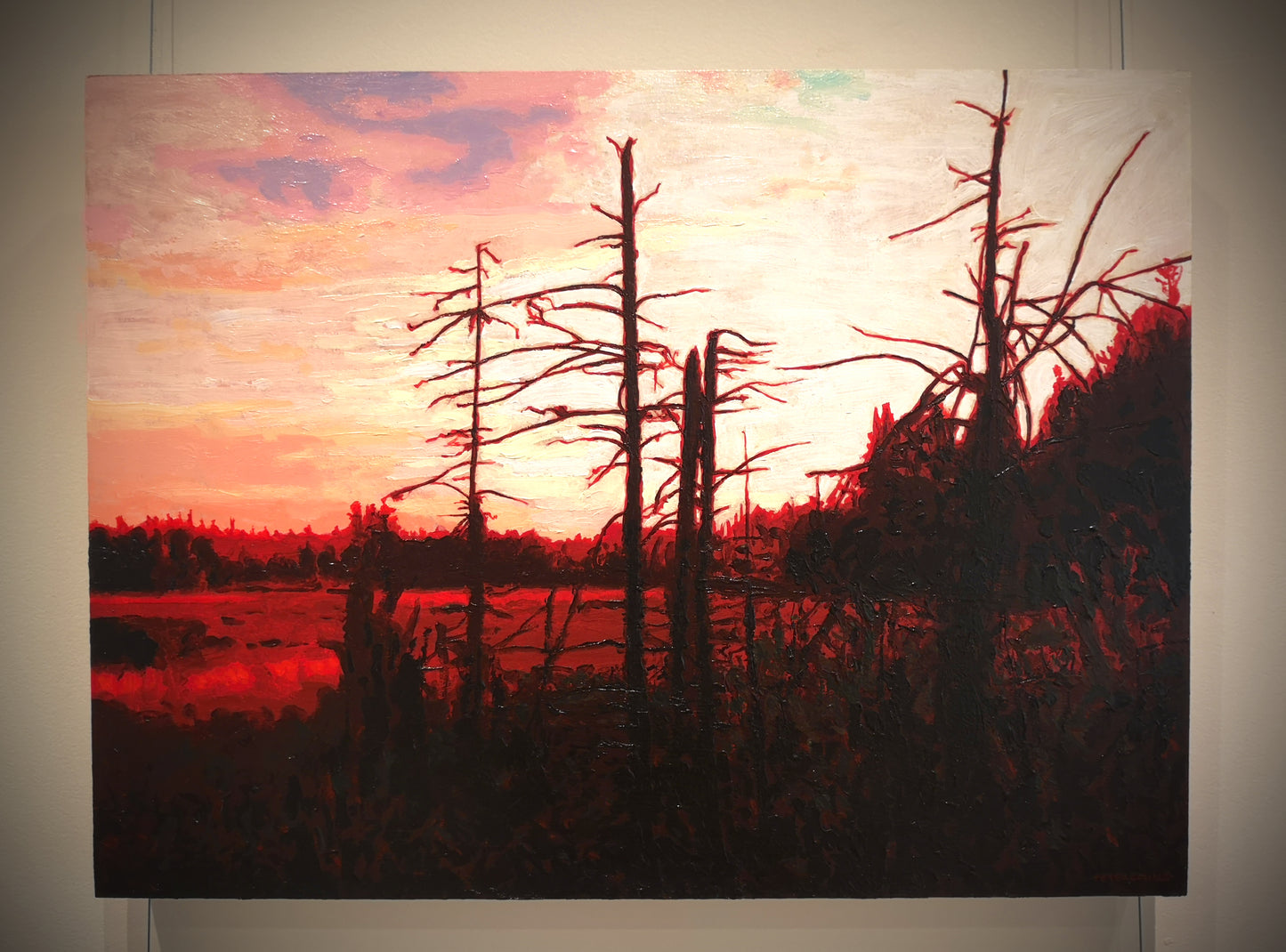 Sunrise Below Wolf Howl Pond