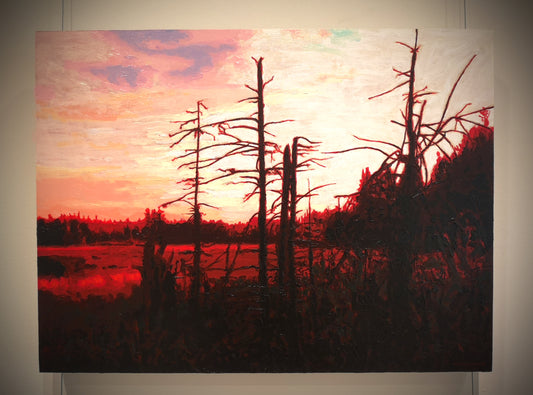 Sunrise Below Wolf Howl Pond